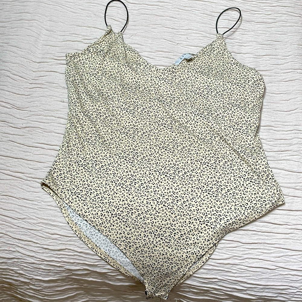 Cheetah print bodysuit